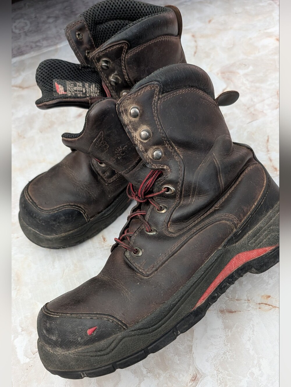 Red Wing King Toe Work Leather Boots Sz 10.5 D - Picture 3 of 15